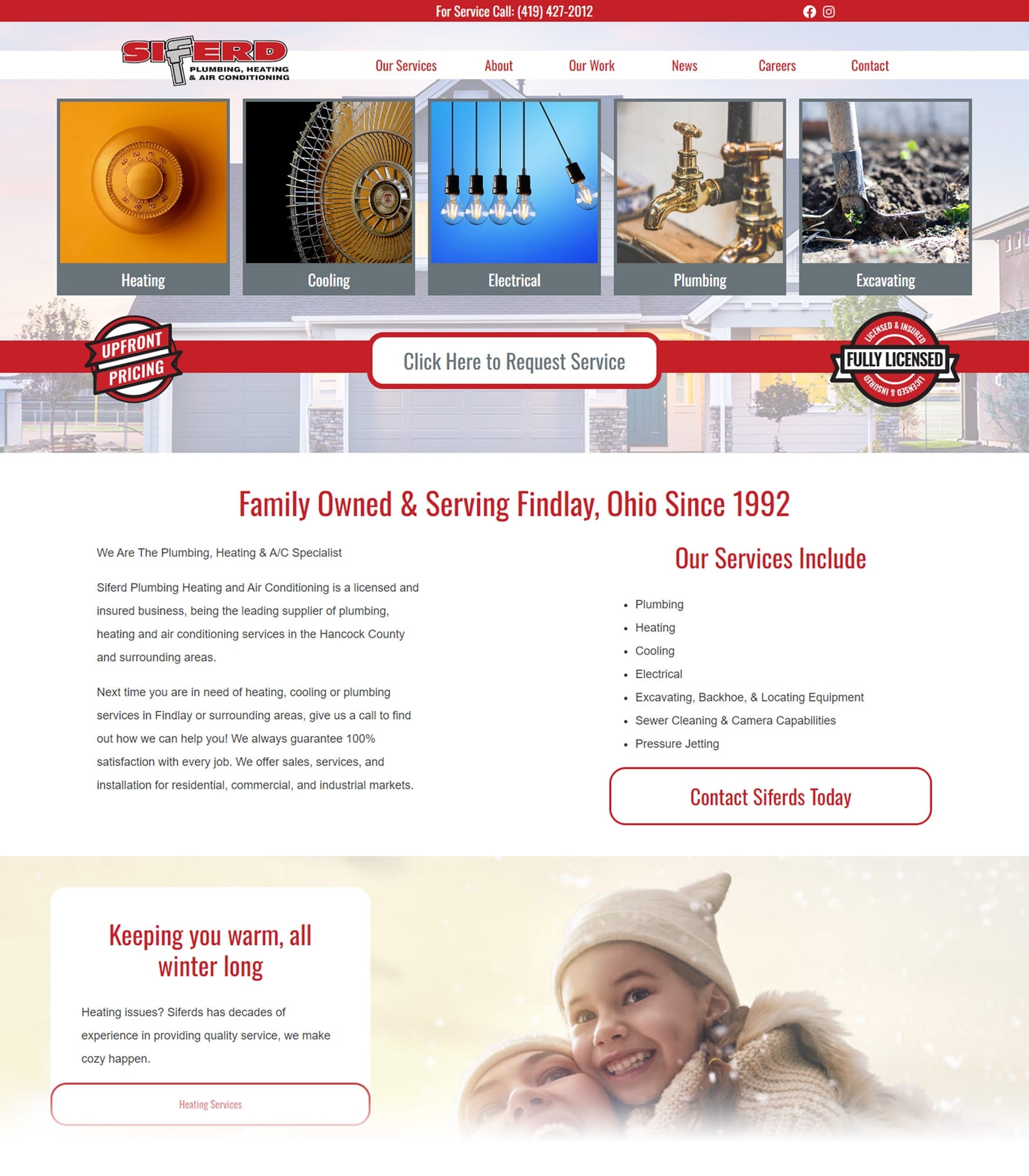 Siferds Plumbing, Heating, & Air Conditioning